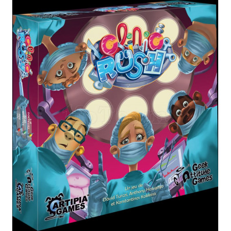 Jeu Geek Attitude Games compatible - Clinic Rush