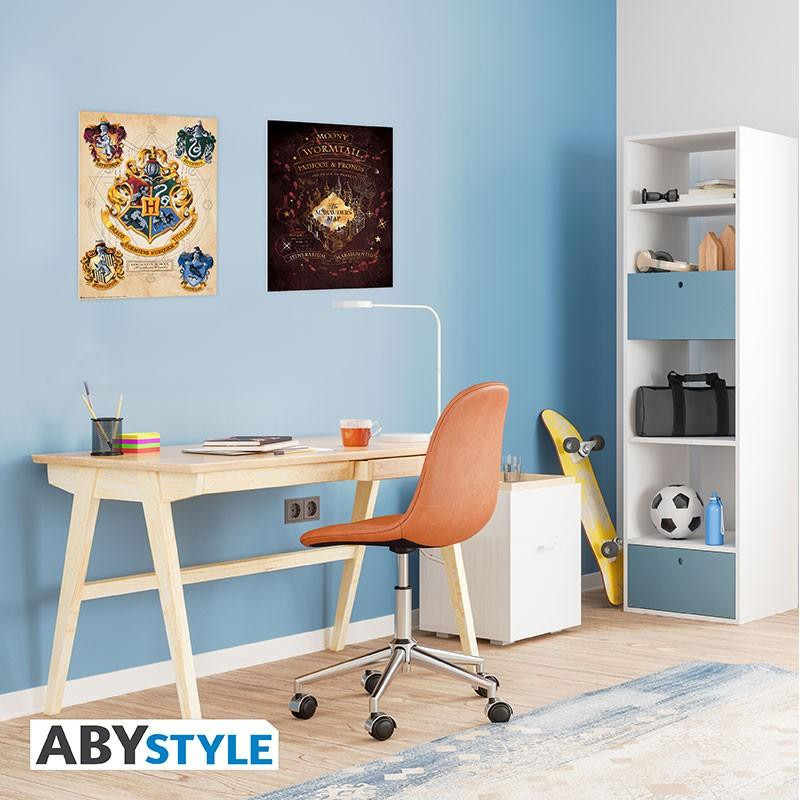 HARRY POTTER - Blason & Maraudeurs - Set 2 posters '52x38'