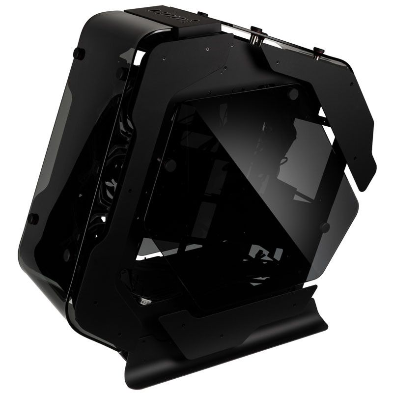 Zalman compatible Z-Machine 500 Midi-Tower Showcase, Tempered Glass - schwarz