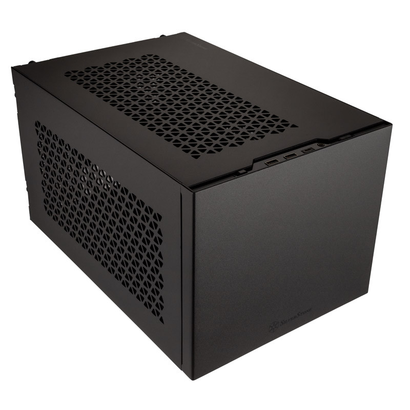Silverstone SST-SG15B Sugo Mini-ITX Gehäuse - schwarz