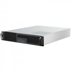 Silverstone RM23-502 Rackmount Server Gehäuse, ATX, USB 3.0 - 2U, schwarz