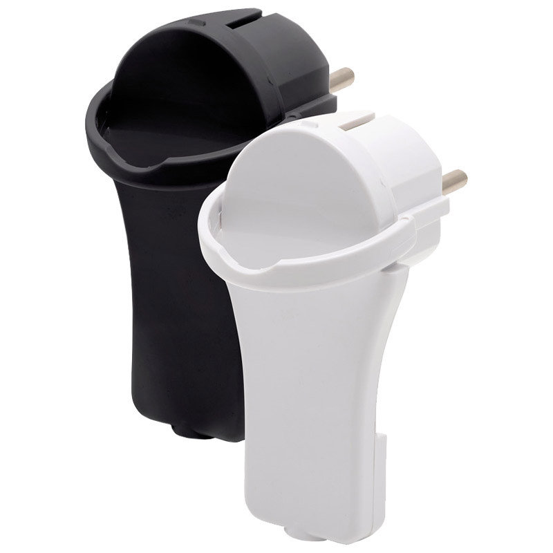 Brennenstuhl compatible Verlängerungskabel mit Winkel-Flachstecker, 3 m - weiß