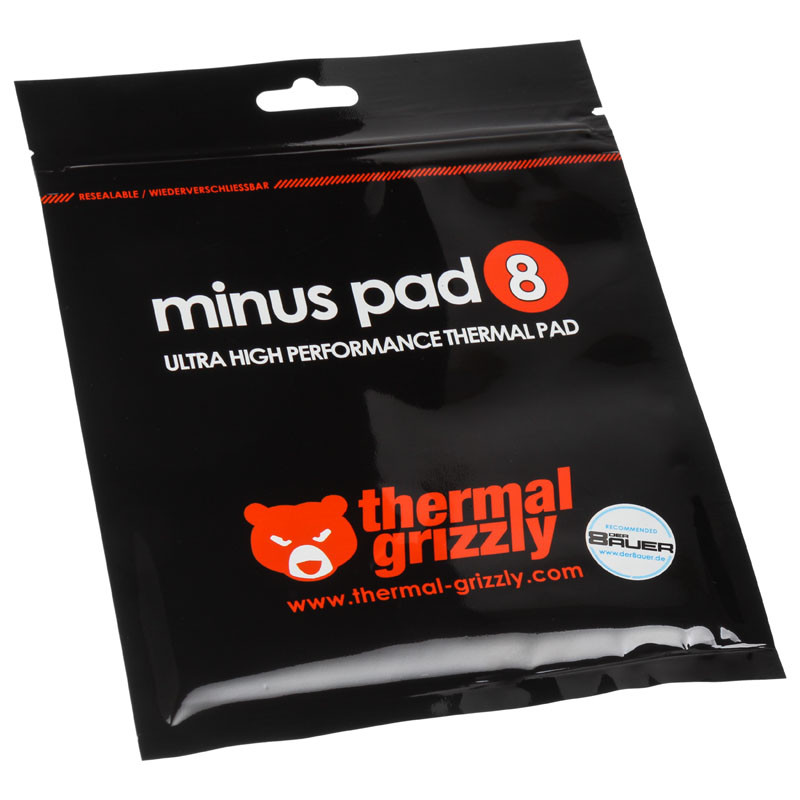 Thermal Grizzly compatible Minus Pad 8 - 120 × 20 × 3,0 mm