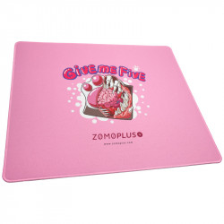 ZOMOPLUS compatible Give Me Five Gaming Mauspad, 500x420mm - pink