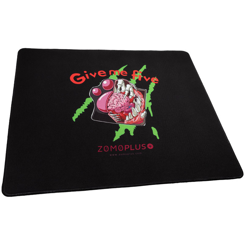 ZOMOPLUS compatible Give Me Five Gaming Mauspad, 500x420mm - schwarz