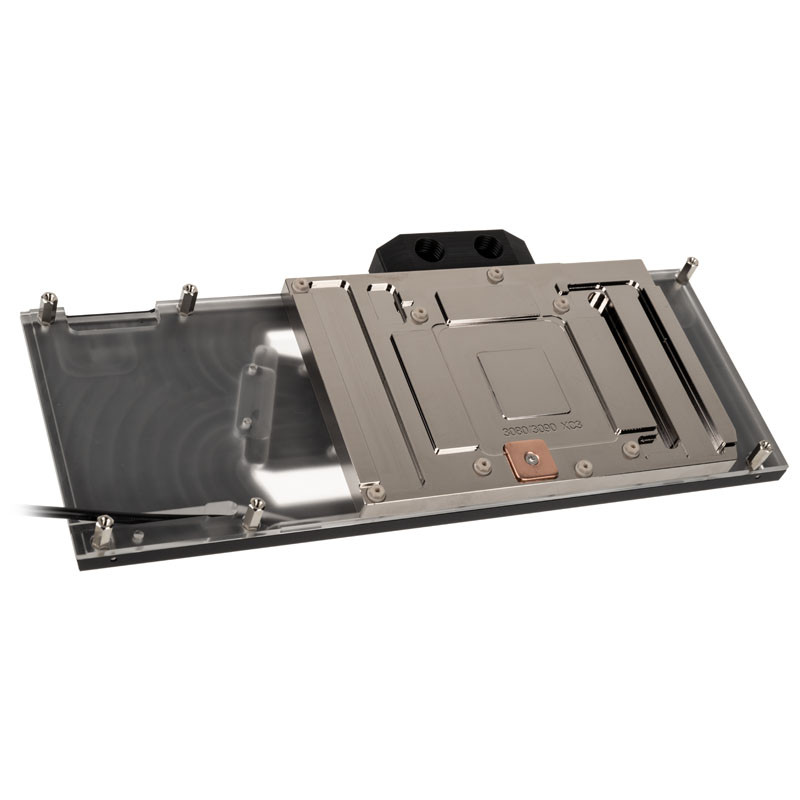 Watercool compatible Heatkiller V für RTX 3080/3090 EVGA XC3, ARGB - Nickel + Acetal, schwarz