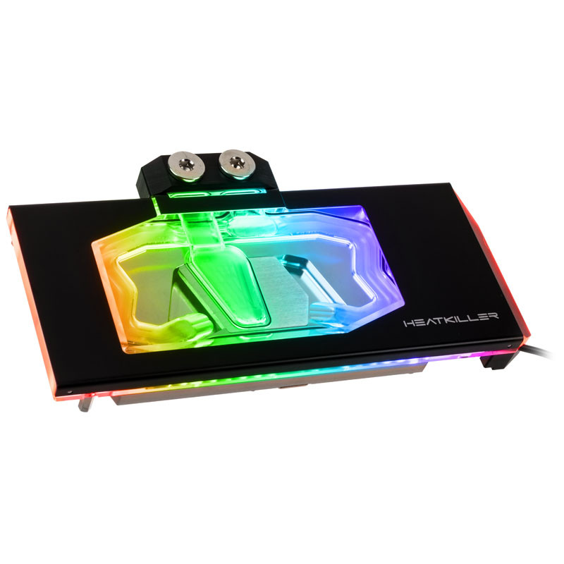 Watercool compatible Heatkiller V für RTX 3080/3090, ARGB - Nickel + Acryl, schwarz