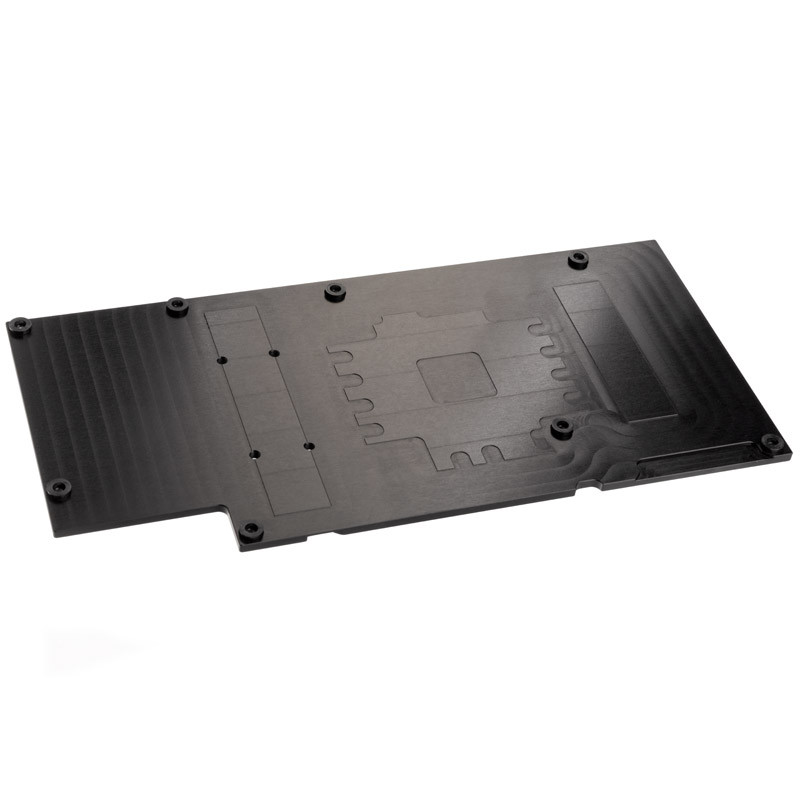aqua computer compatible kryographics NEXT RTX 3080/3090 Strix GPU Backplate - passiv, schwarz