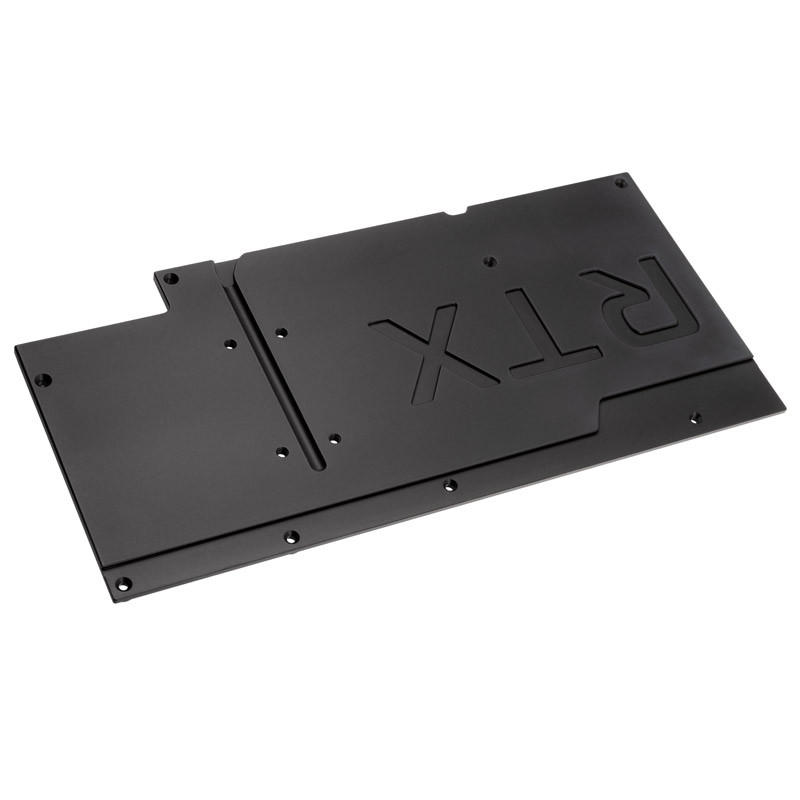 aqua computer compatible kryographics NEXT RTX 3080/3090 Strix GPU Backplate - passiv, schwarz