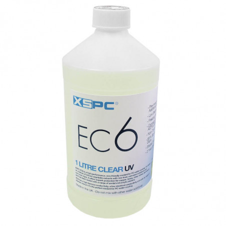 XSPC compatible EC6 Coolant, 1 Liter - UV klar