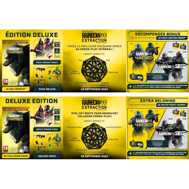 Rainbow Six Extraction Deluxe Edition  - UPGRADE PS5 free