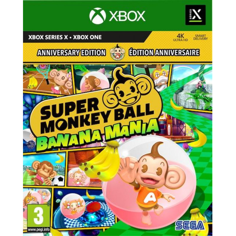 Super Monkey Ball Banana Mania - Anniversary Edition (BOX UK)