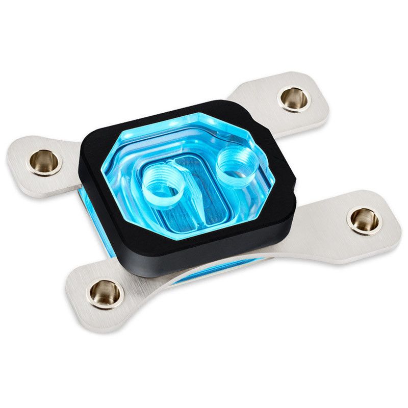 Aqua Computer cuplex kryos NEXT RGBpx AM4/3000/5000 - Acryl + Nickel, schwarz