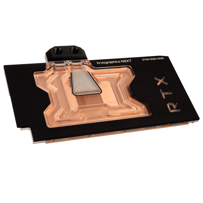 aqua computer compatible kryographics NEXT RTX 3080 / 3090 Strix GPU Wasserkühler - Kupfer + Acryl