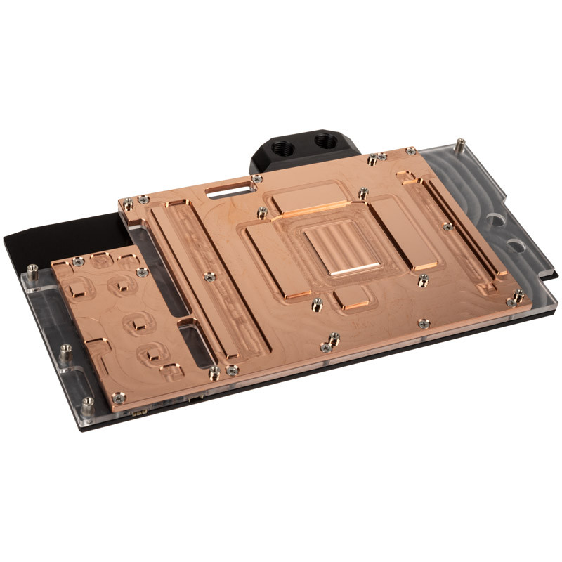 aqua computer compatible kryographics NEXT RTX 3080 / 3090 Strix GPU Wasserkühler - Kupfer + Acryl