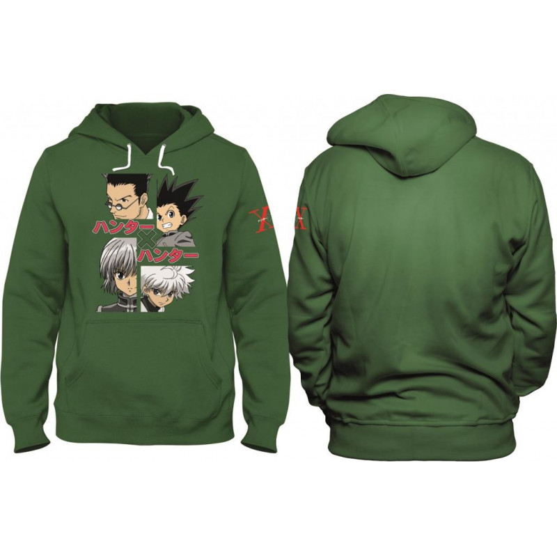 HUNTER X HUNTER - Green - Sweatshirt unisex (XL)