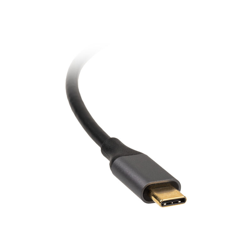 Akasa compatible USB 3.2 Gen1 Type-C 3-in-1 Card Reader - silber