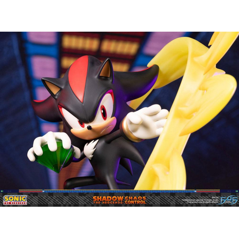 SONIC - Shadow the Hedgehog Chaos Control - Statuette 50cm