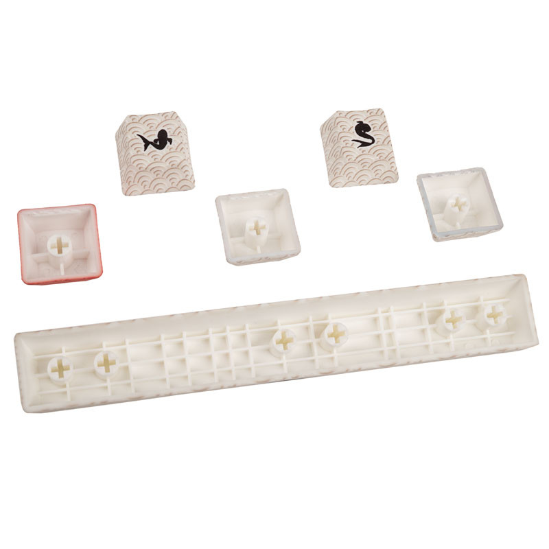 Traitors compatible Sakasama Bright, Keycap Set, PBT 5-side Dye-Sub