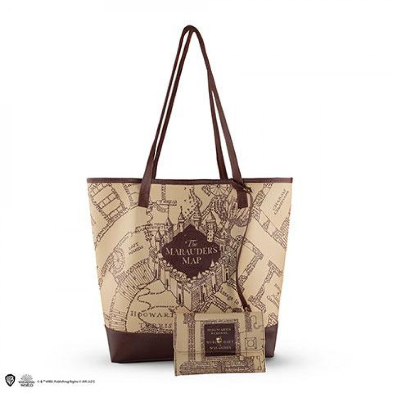 HARRY POTTER - Carte du Maraudeur - Shopping Bag Cabas