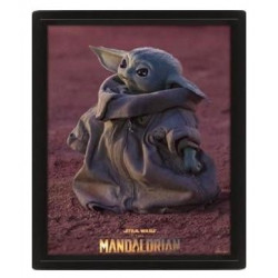 STAR WARS - The Mandalorian Grogu - Poster lenticulaire 3D 26x20cm