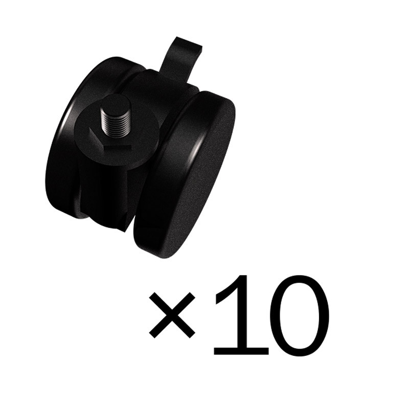 Next Level Racing compatible Castor Wheels - feststellbar