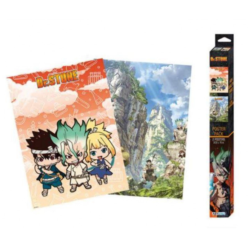 DR STONE - Artworks - Set 2 posters '52x38'