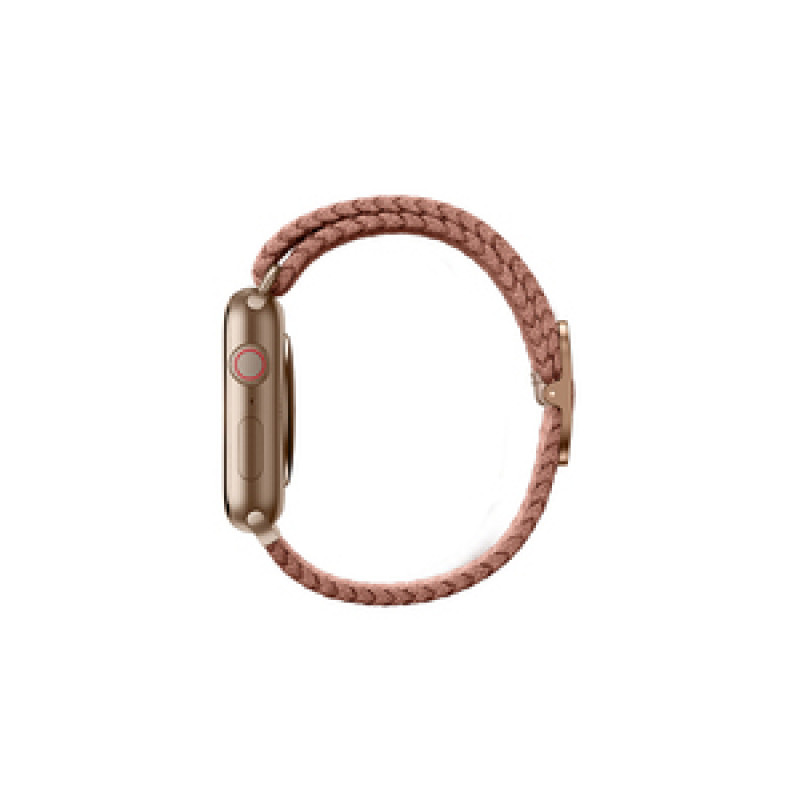 ASPEN BRACELET TRESSE APPLE WATCH 44 42MM ROSE RAISIN
