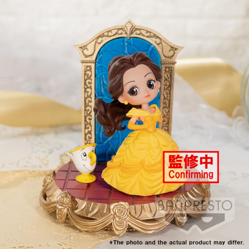 DISNEY - Belle - Figurine Q Posket Stories 8cm ver.A