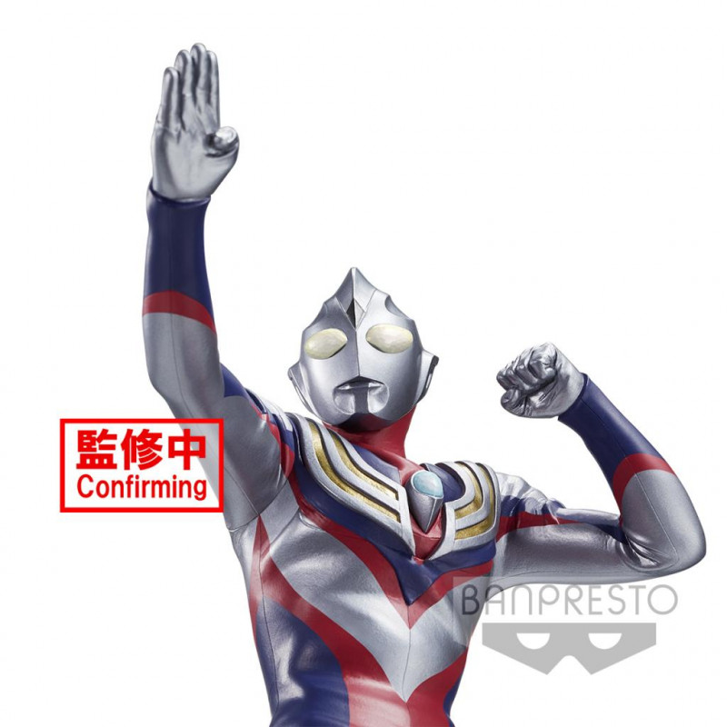 ULTRAMAN - Ultraman Tiga - Figurine Hero's brave Statue 18cm