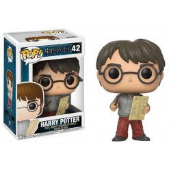 HARRY POTTER - Bobble Head POP N° 42 - Harry with Marauders Map
