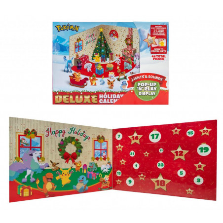 POKEMON - Calendrier de l'avent Deluxe lumineux et sonore