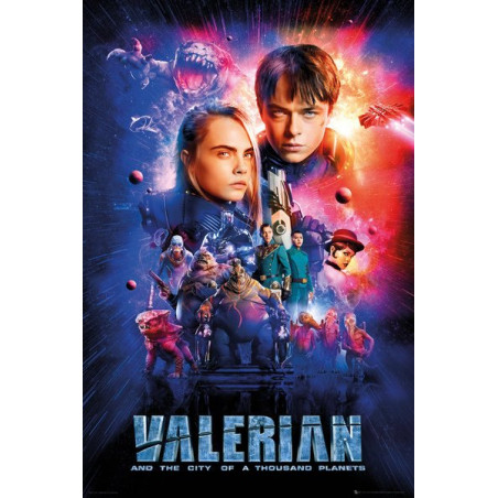 VALERIAN - Poster 61X91 - One Sheet Cast