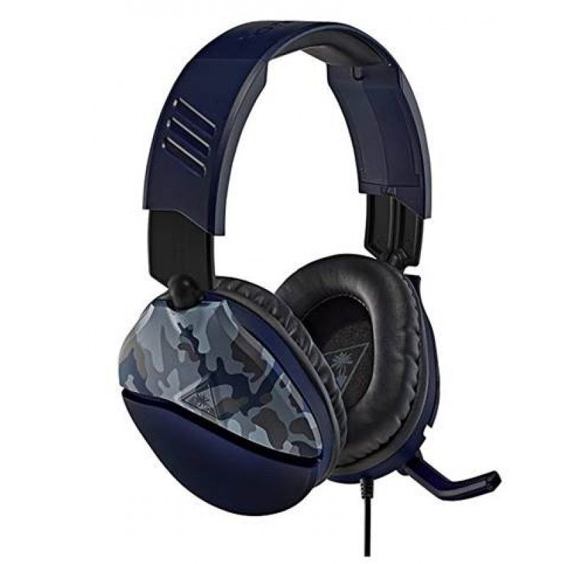 Turtle Beach Recon 70 Casque Avec fil Arceau Jouer Noir, Bleu, Camouflage