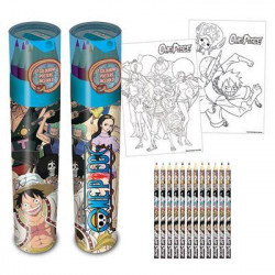 ONE PIECE - Whole Cake Island - Tube 2 posters + crayons