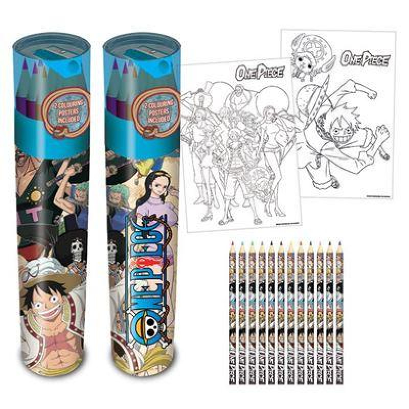ONE PIECE - Whole Cake Island - Tube 2 posters + crayons