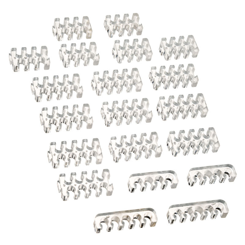 Silverstone SST-PP09, Kabelkammset, transparent