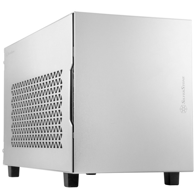 Silverstone SST-SG15S Sugo Mini-ITX Gehäuse - silber