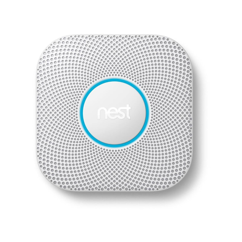 Google compatible - Nest Protect Smart Smoke Detector Wired DK/NO