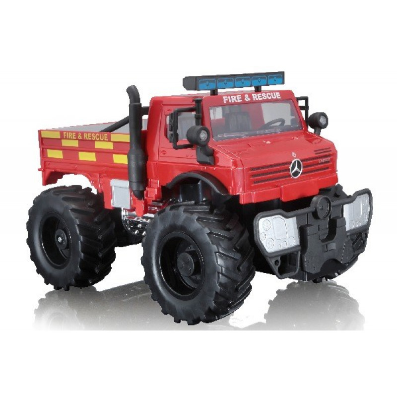 Maisto - M-B U5000 Unimog (Fire Rescue) R/C 1:16 27Mhz  (140031)