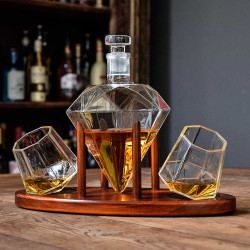 Deluxe Diamond Decanter Set (04977)