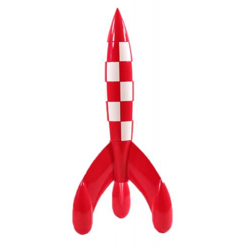 Statue - Måneraket Tintin