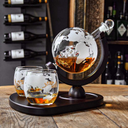 Deluxe Globe Decanter Set (04976)