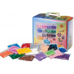 HAMA - Large Storage box w/ Midi beads & 16 compartments (6761)