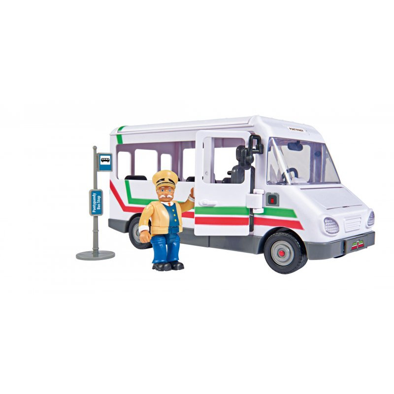 Fireman Sam - Trevors Bus incl. Figure, doors and roof