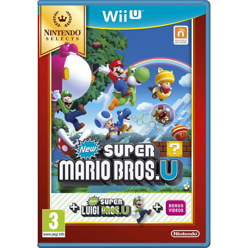 Nintendo New Super Mario Bros. U - Selects German, English, Spanish, French, Italian, Dutch, Portuguese, Russian Wii U