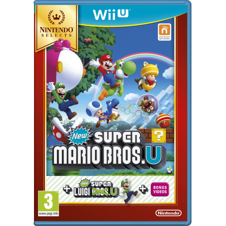 Nintendo New Super Mario Bros. U - Selects German, English, Spanish, French, Italian, Dutch, Portuguese, Russian Wii U