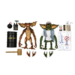 GREMLINS - Ultimate Demolition Gremlins - 2 Figurines articulées 15cm