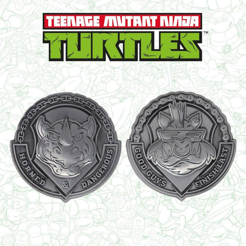 TMNT - Bad Guys - Set de 2 médaillons édition limitée '20x2x6cm'