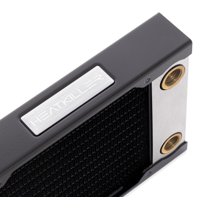 Watercool compatible Heatkiller RAD 120-S Radiator - schwarz